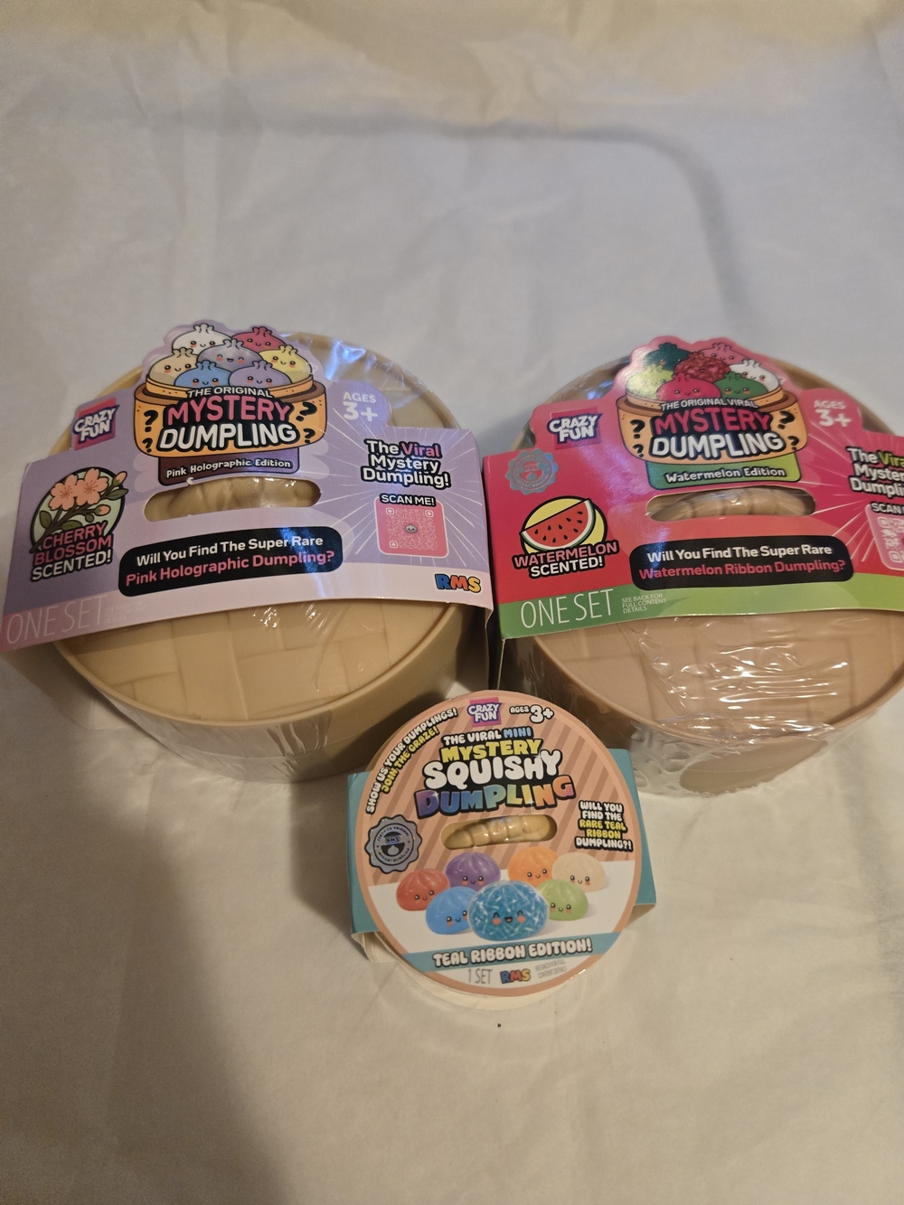 Kids RMS Dumpling Set Of 3 Unopened